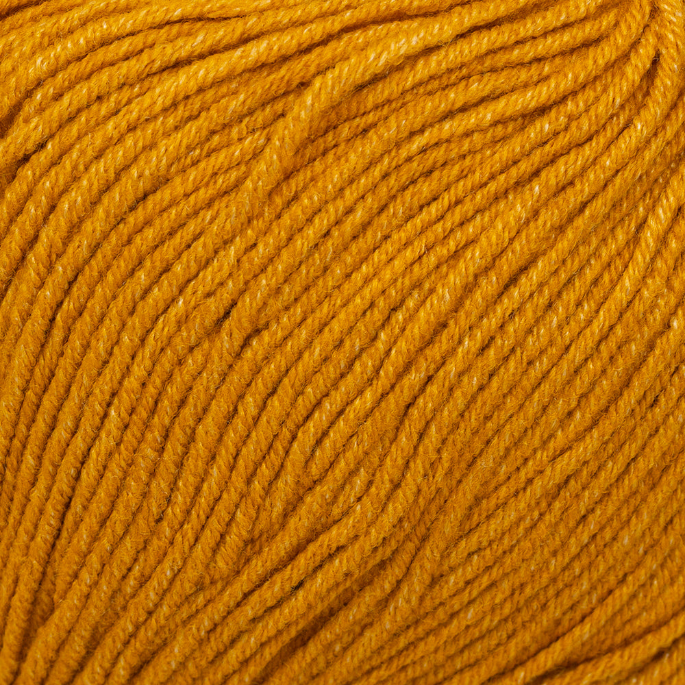 Etrofil Jeans Knitting Yarn, Dark Yellow - 45