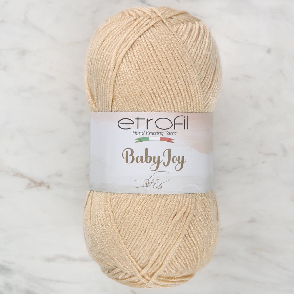 Etrofil Baby Joy Knitting Yarn, Beige - 80007