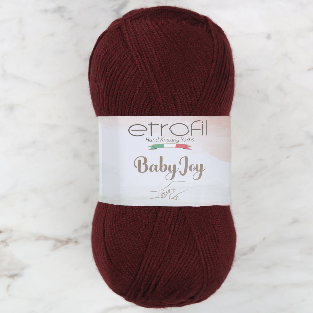 Etrofil Baby Joy Knitting Yarn, Claret - 80039