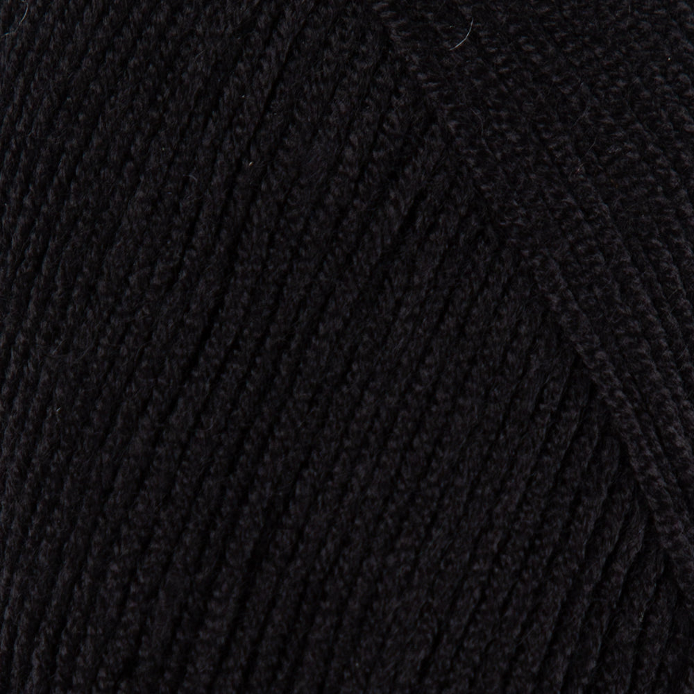 Etrofil Baby Joy Knitting Yarn, Black - 80092