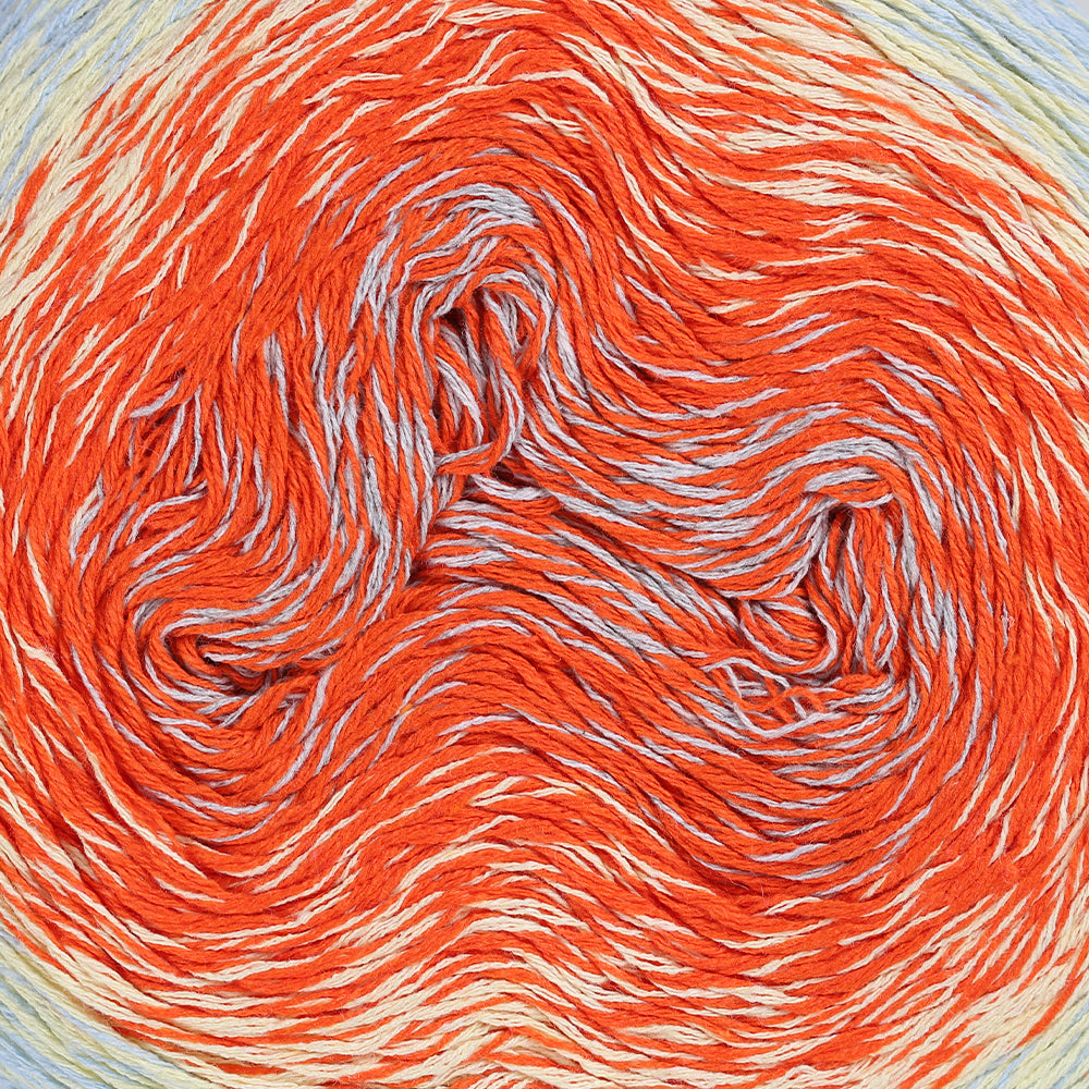 La Mia Fresh Knitting Yarn, Variegated - LF002