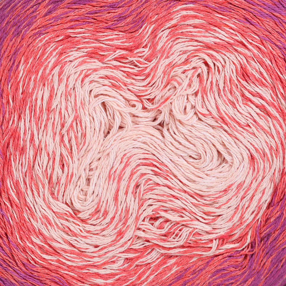 La Mia Fresh Knitting Yarn, Variegated - LF004