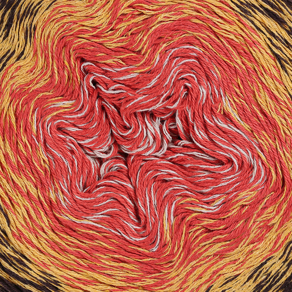 La Mia Fresh Knitting Yarn, Variegated - LF006