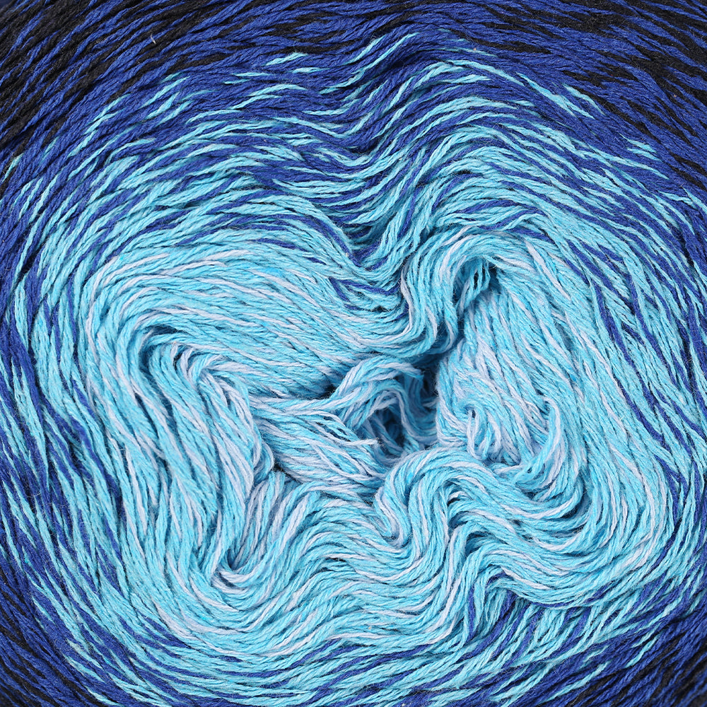 La Mia Fresh Knitting Yarn, Variegated - LF009