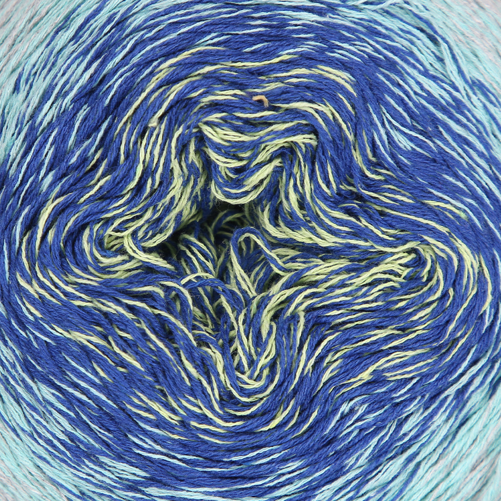 La Mia Fresh Knitting Yarn, Variegated - LF015