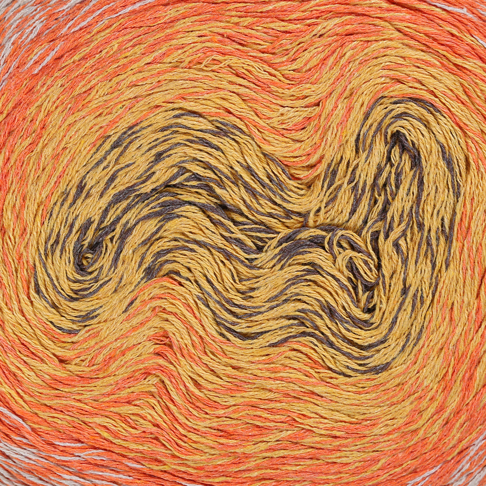 La Mia Fresh Knitting Yarn, Variegated - LF018