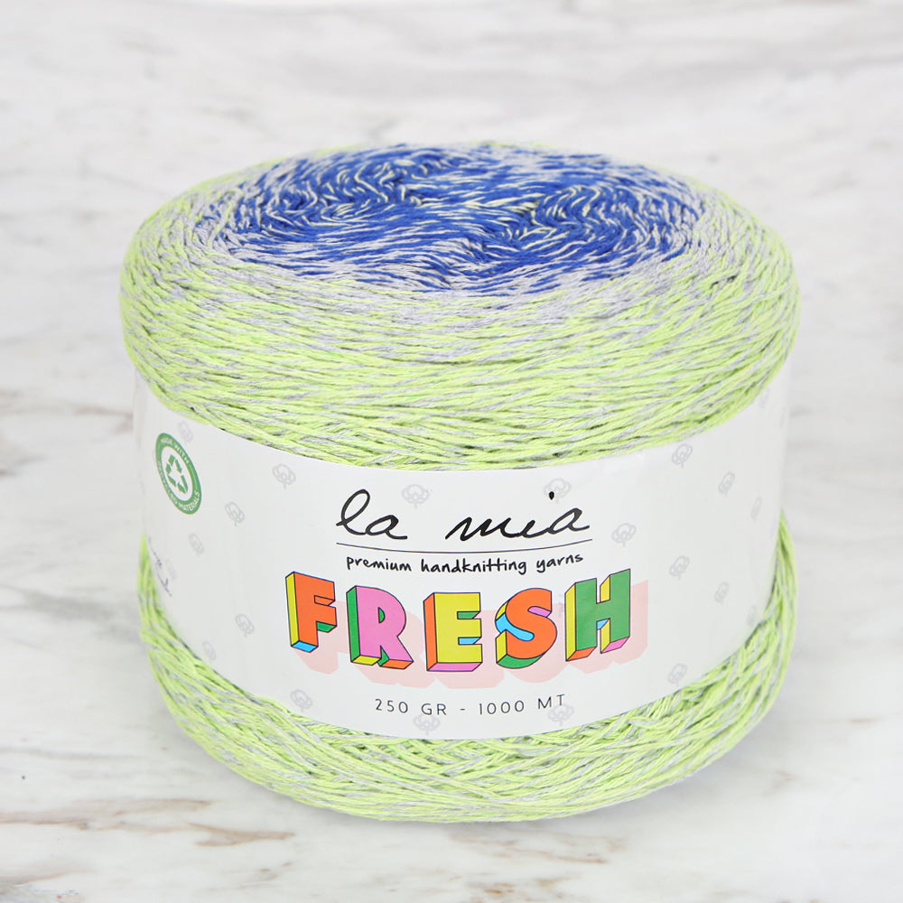 La Mia Fresh Knitting Yarn, Variegated - LF019