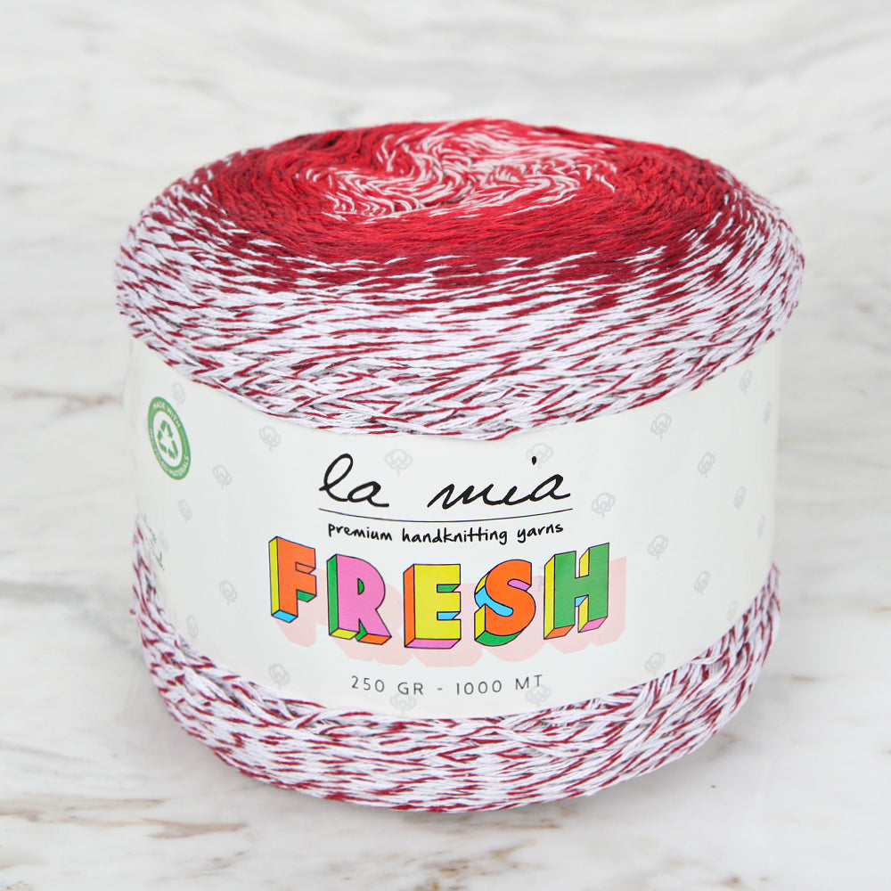 La Mia Fresh Knitting Yarn, Variegated - LF021