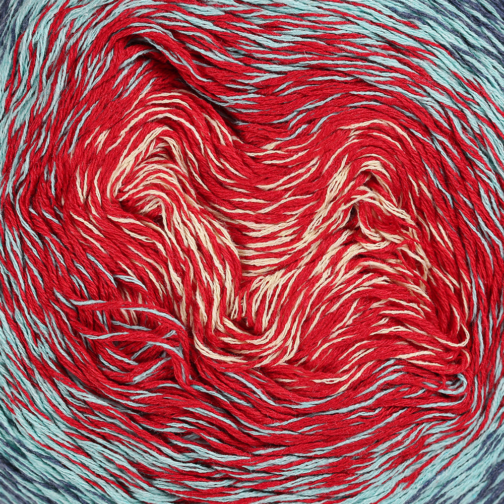 La Mia Fresh Knitting Yarn, Variegated - LF025