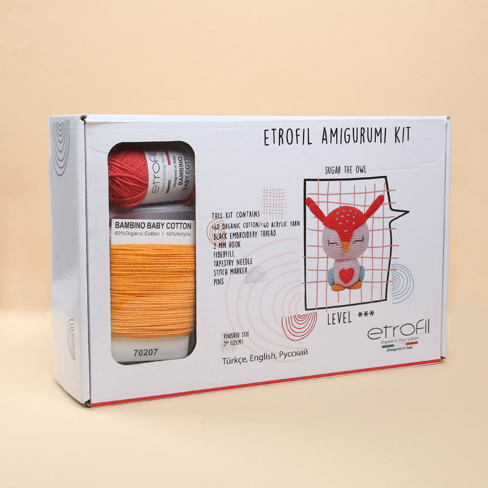 Etrofil Amigurumi Kit, Owl Candy - AB005