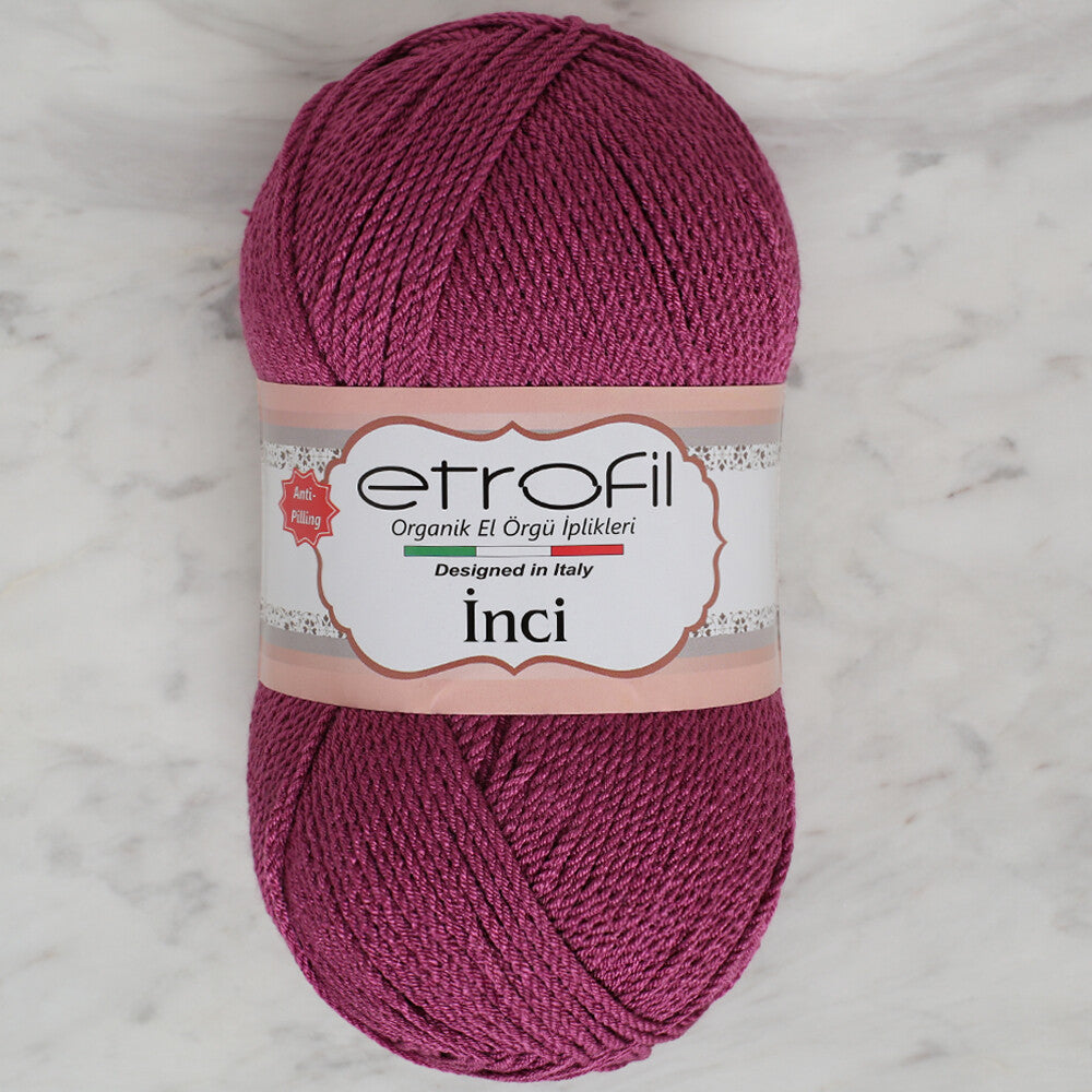 Etrofil İnci Yarn, Dusty Pink - 70659