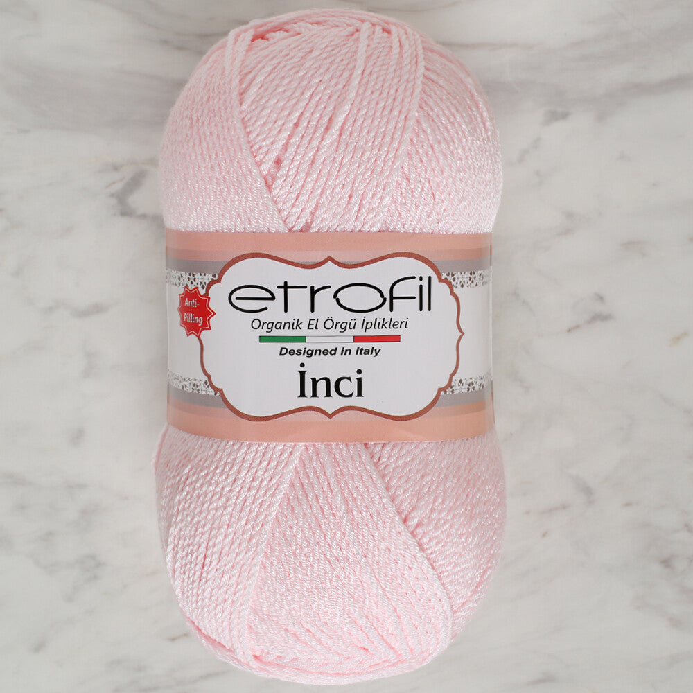 Etrofil İnci Yarn, Light Pink - 73038
