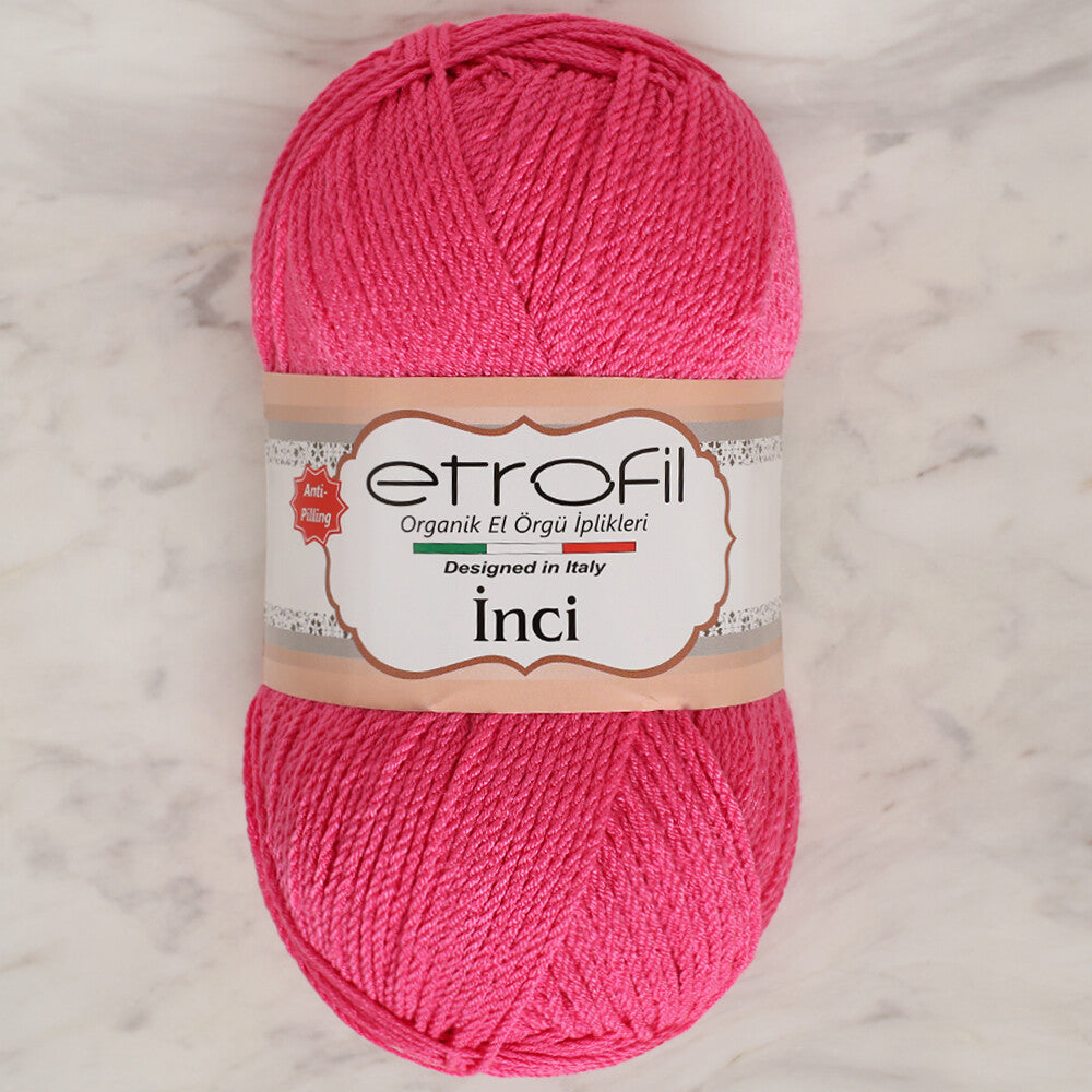 Etrofil İnci Yarn, Fuchsia - 73041