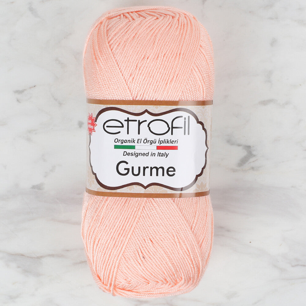 Etrofil Gurme Knitting Yarn, Pinkish Orange - 72039
