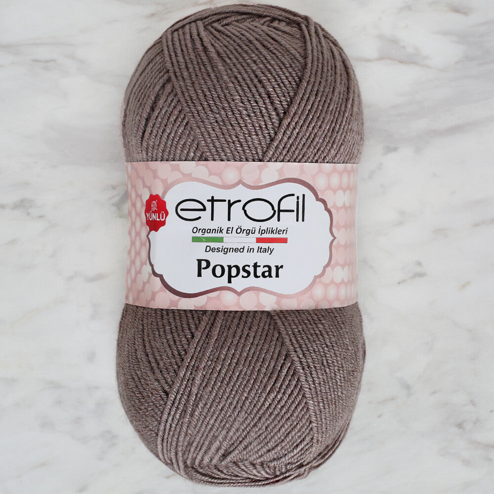 Etrofil Popstar Yarn, Mink - 77012