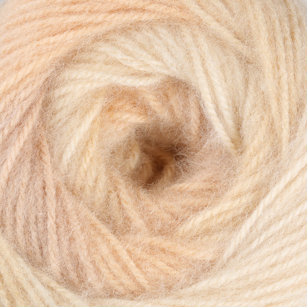 Etrofil Fluffy Hand Knitting Yarn, Beige - SE1145