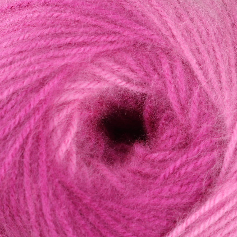 Etrofil Fluffy Hand Knitting Yarn, Fuchsia - SE1144