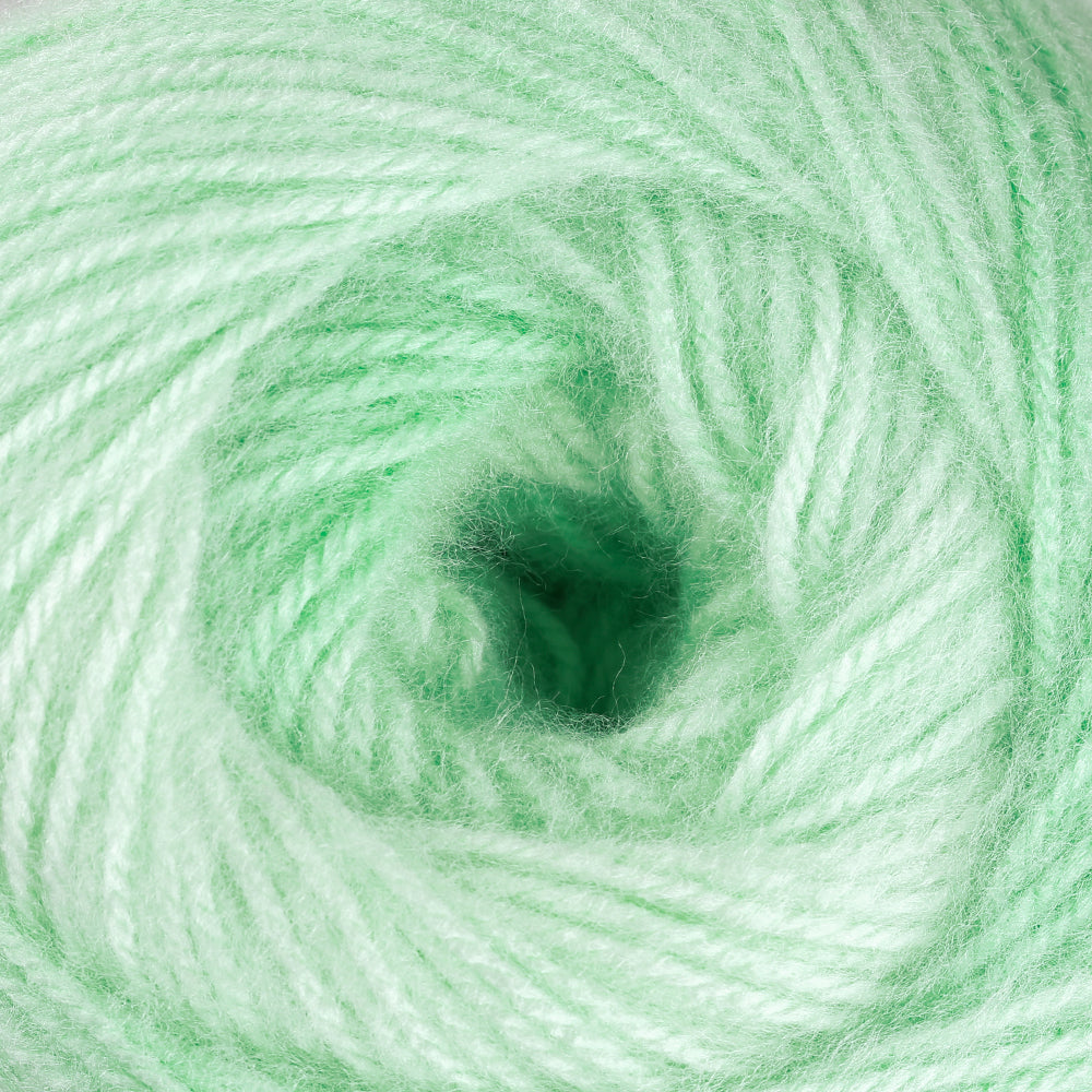 Etrofil Fluffy Hand Knitting Yarn, Green - SE1142
