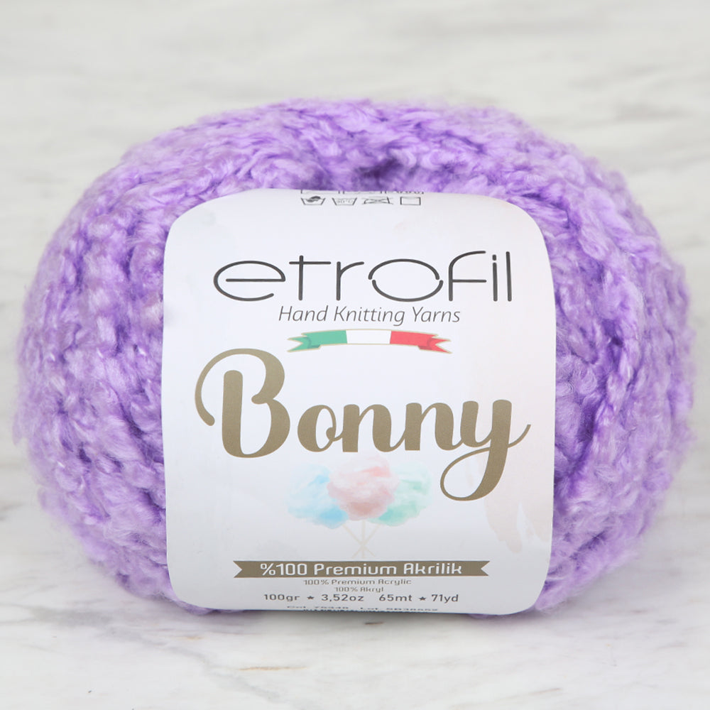 Etrofil Bonny Hand Knitting Yarn,Lilac - 76096