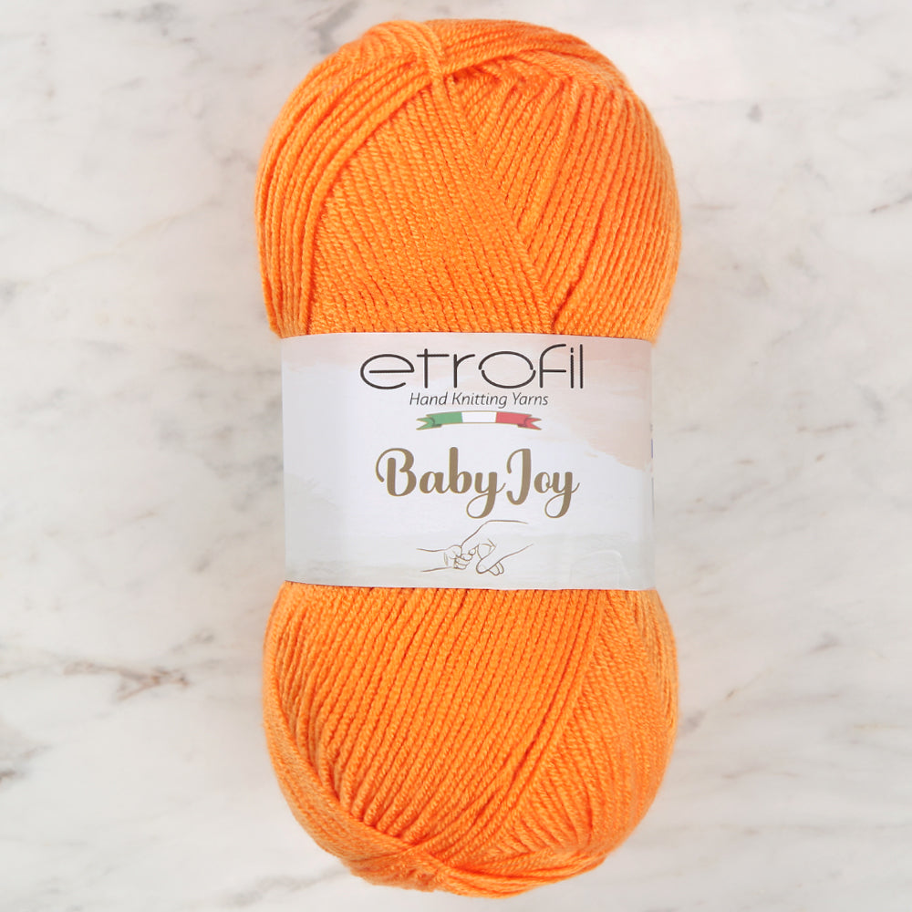 Etrofil Baby Joy Knitting Yarn, Orange - 80200