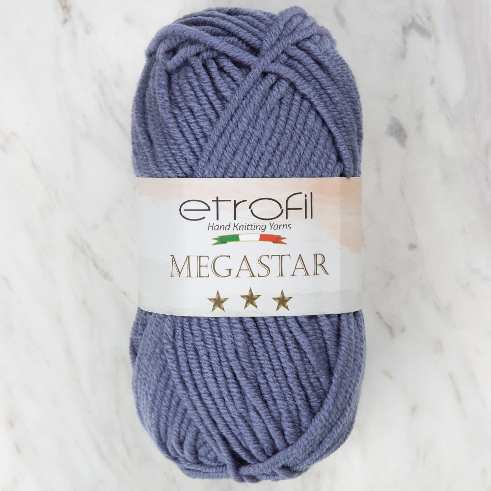 Etrofil Megastar Yarn, Blue- 75374