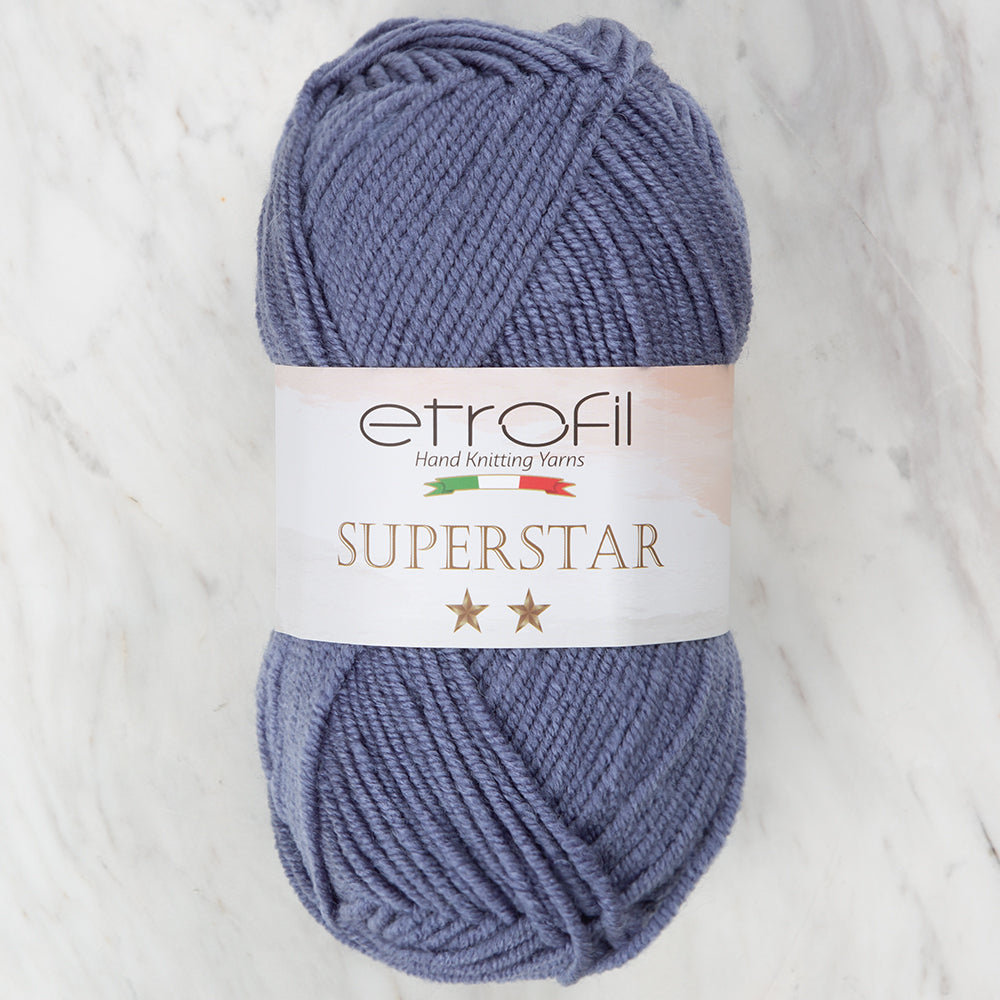 Etrofil Süperstar Yarn, Blue - 75374