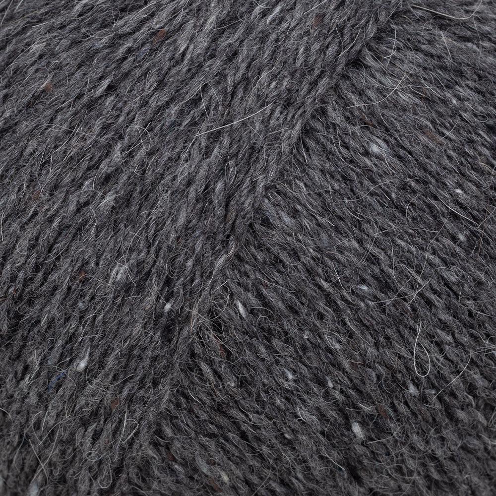 Etrofil Felted Tweed Hand Knitting Yarn , Gray - 79181
