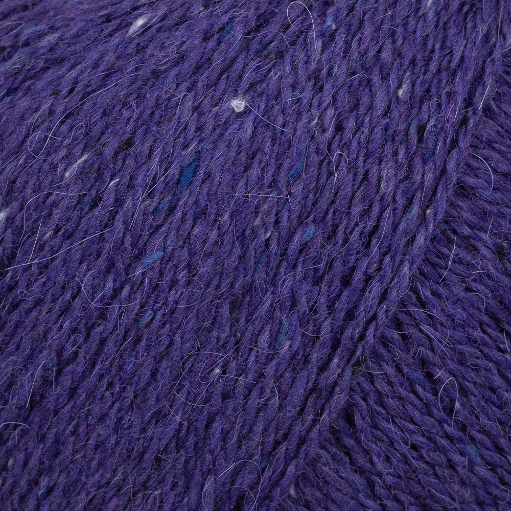 Etrofil Felted Tweed Hand Knitting Yarn , Purple - 76111