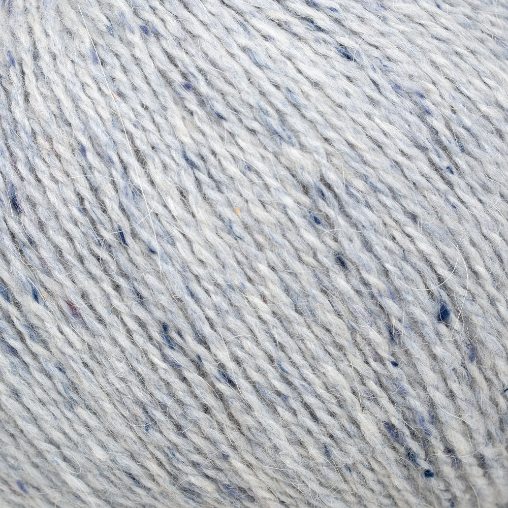 Etrofil Felted Tweed Hand Knitting Yarn , Gray - 71068