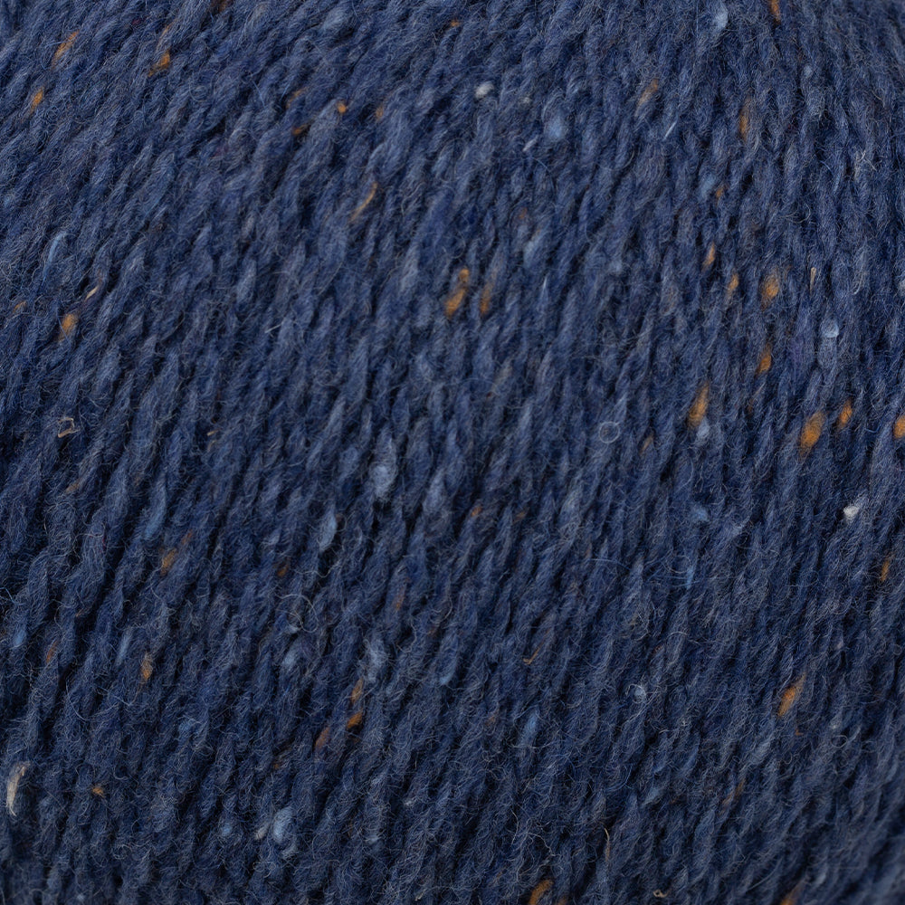 Etrofil Felted Tweed Hand Knitting Yarn , Navy Blue - 75376