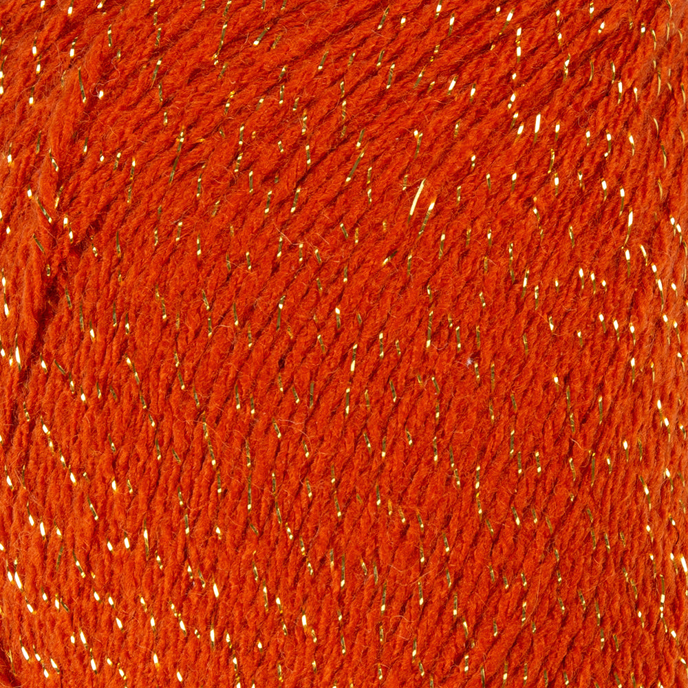 Etrofil Starlight Hand Knitting Yarn ,Orange 72006