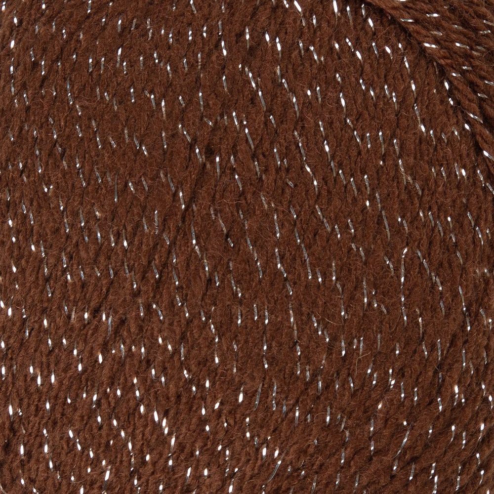 Etrofil Starlight Hand Knitting Yarn ,Brown 77013