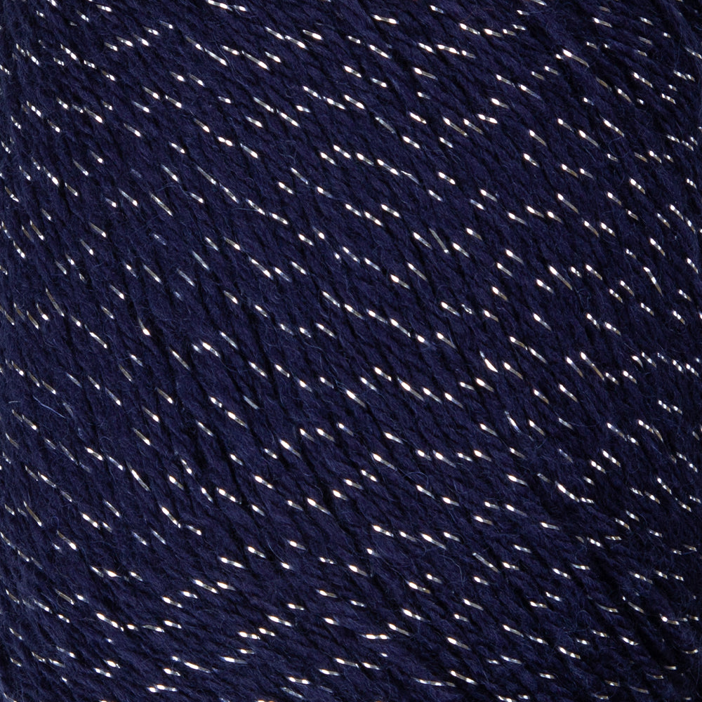 Etrofil Starlight Hand Knitting Yarn ,Navy blue 75318