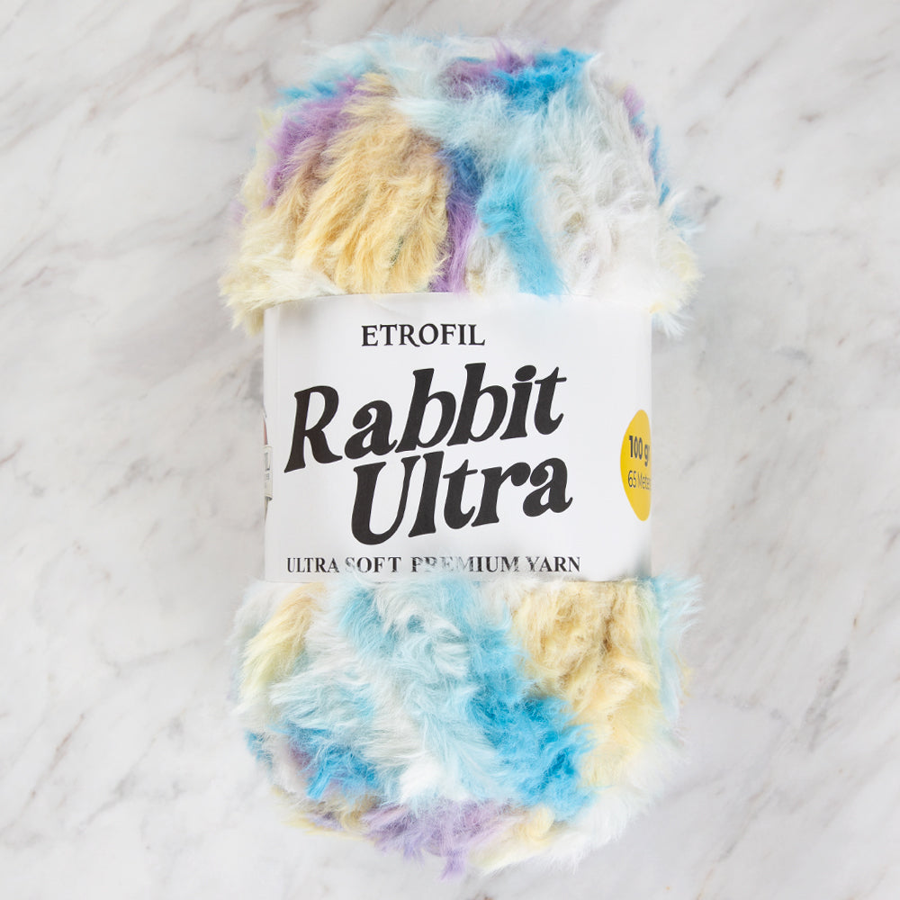 Etrofil Rabbit Ultra Hand Knitting Yarn, Variegated - T044