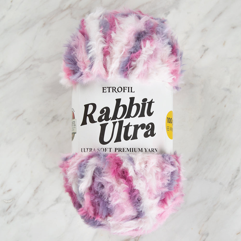 Etrofil Rabbit Ultra Hand Knitting Yarn, Variegated - T050