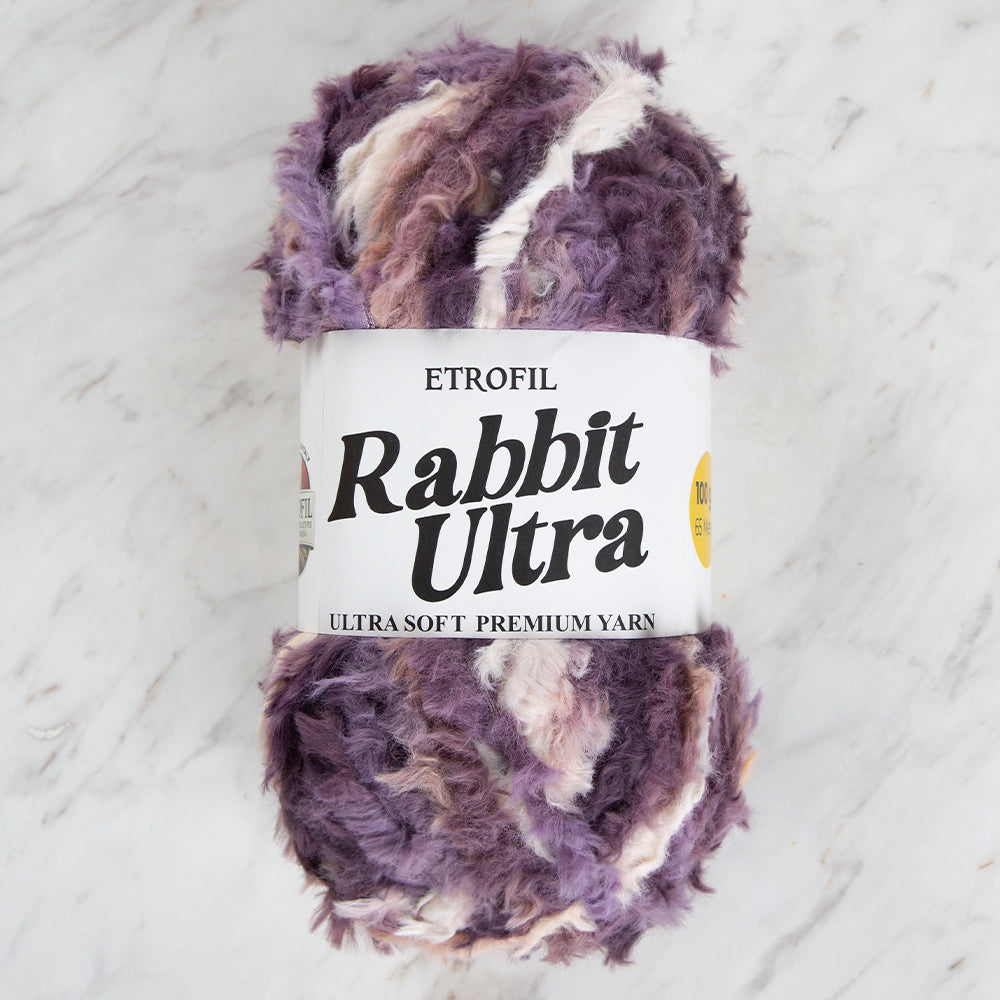 Etrofil Rabbit Ultra Hand Knitting Yarn, Variegated - T054