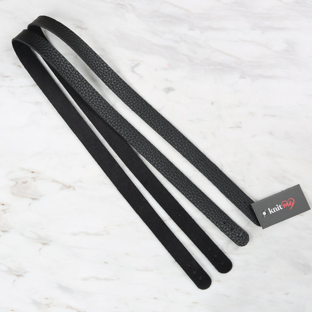 Knitme Sports Sewing Bag Hanger 70x1.7 cm (Pair) Black BA-0074