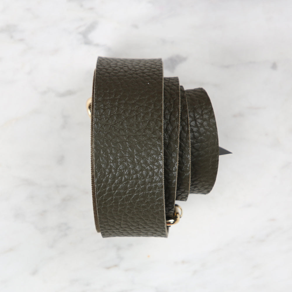 Knitme Sliding Buckle Bag Strap 130x3 cm Khaki BA-0004