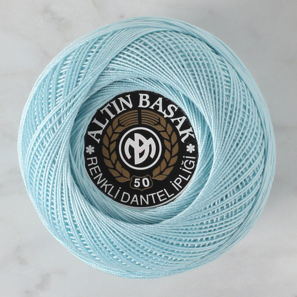 Altınbaşak Klasik No: 50 Lace Thread Ball, Baby Blue - 363 - 26