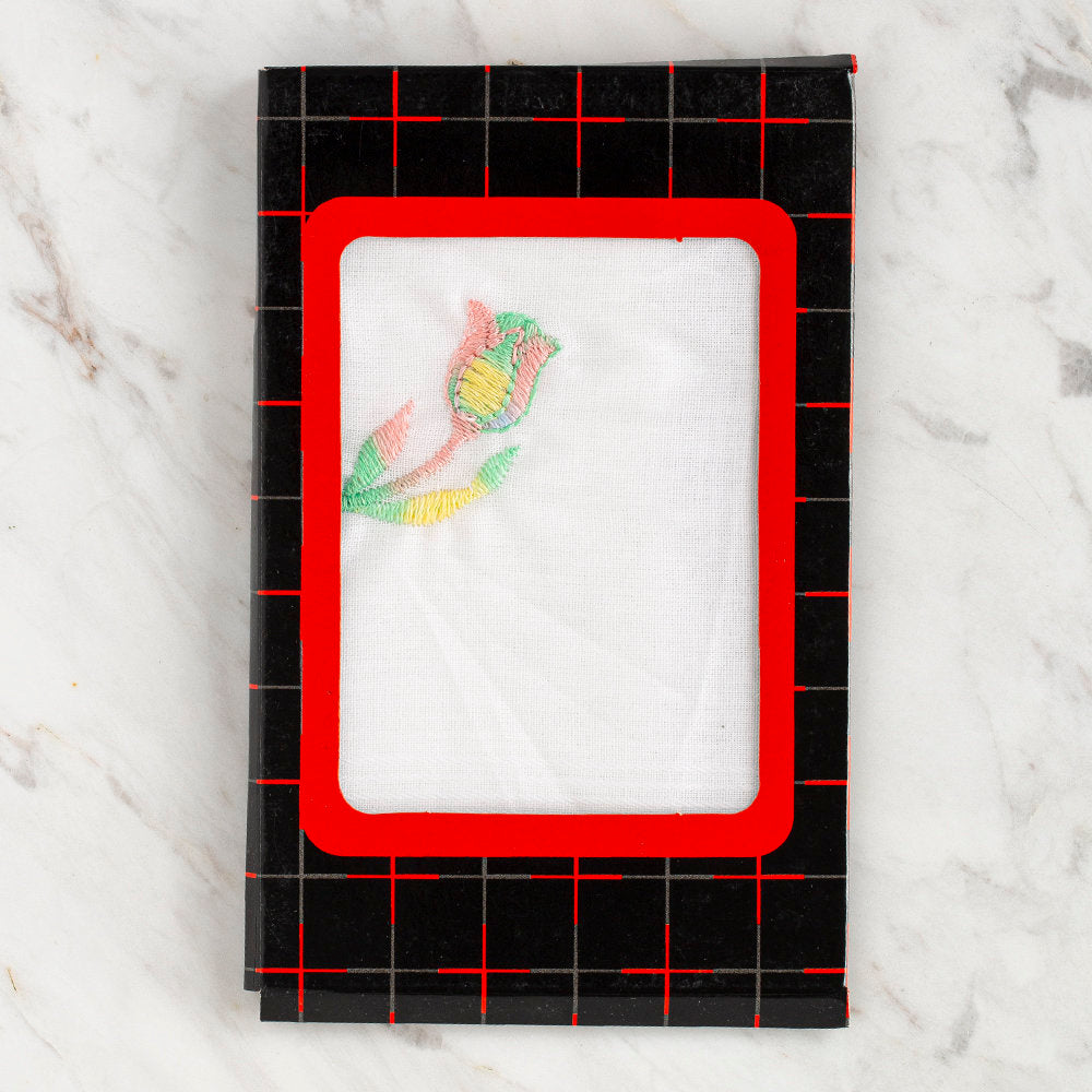 Loren Women's Embroidered Handkerchief - 02