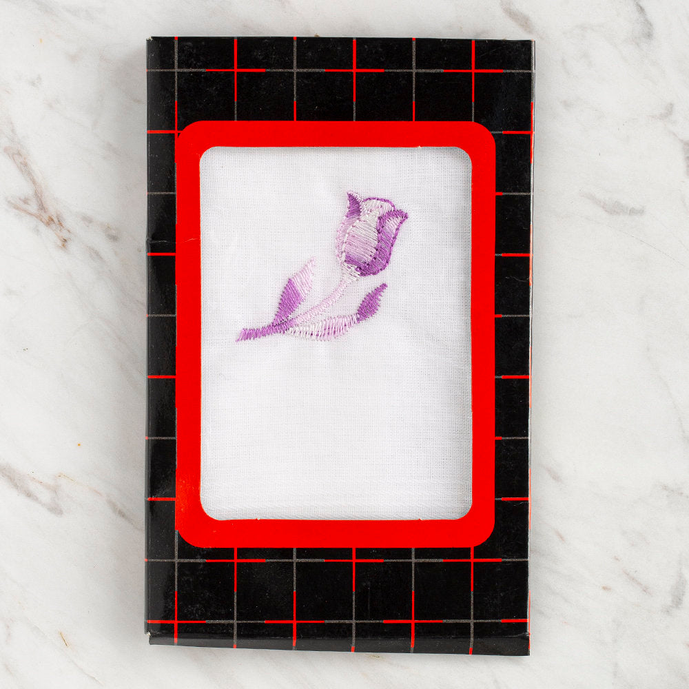 Loren Women's Embroidered Handkerchief - 06