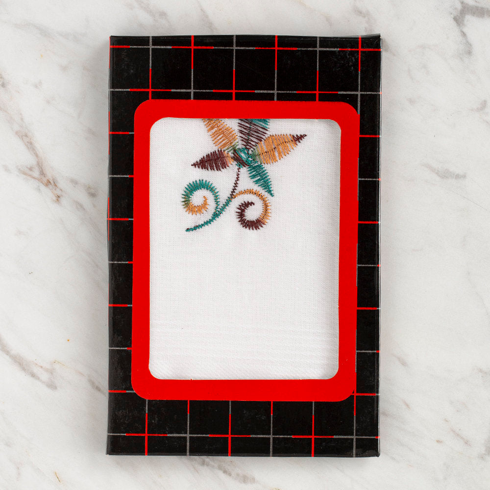 Loren Women's Embroidered Handkerchief - 18