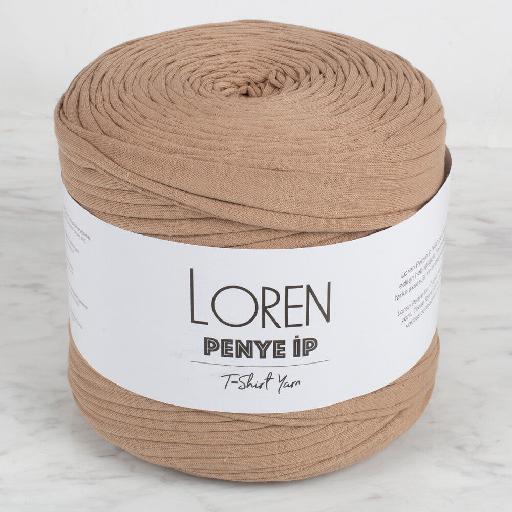 Loren T-Shirt Yarn, Beige - 31