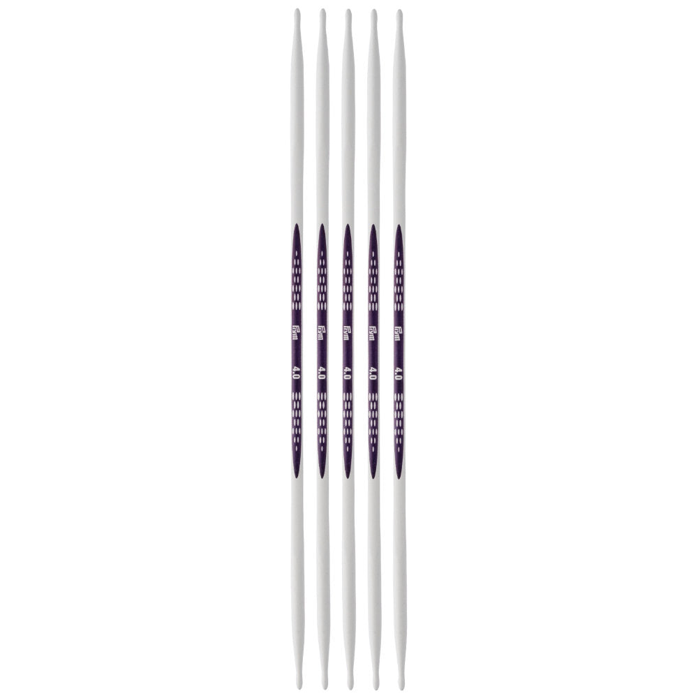 PRYM Ergonomics 4 mm 20 cm Double Pointed Knitting Needle, Set of 5 - 194204