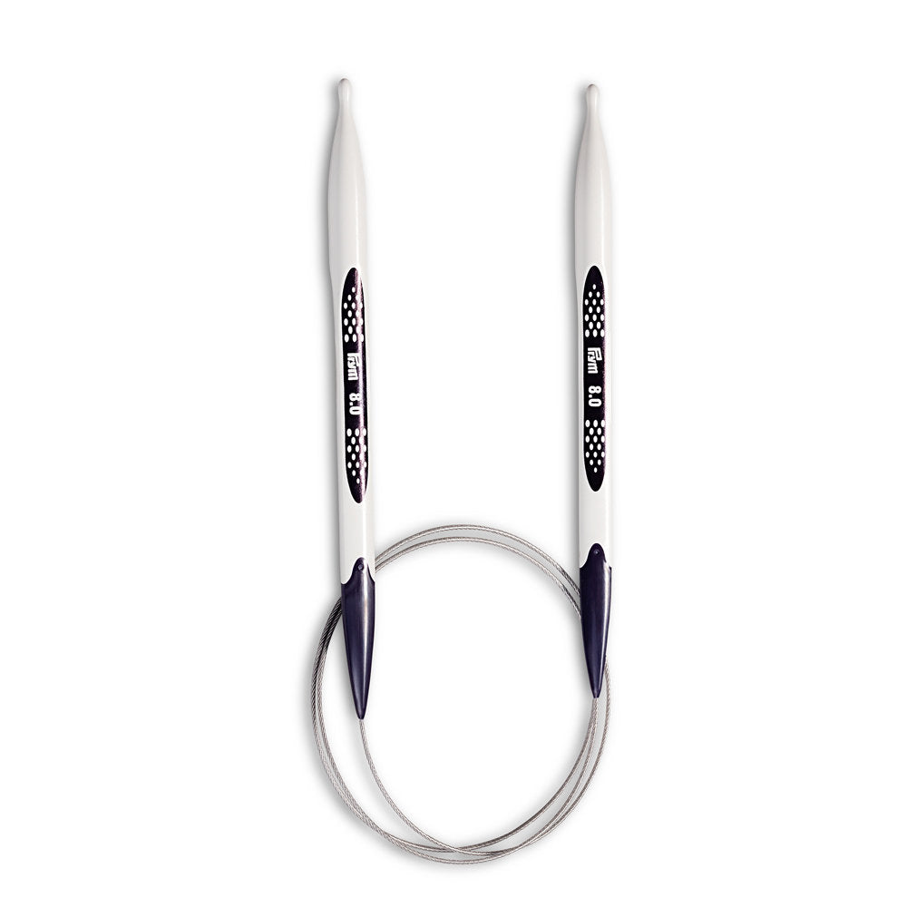 PRYM Ergonomics 8 mm 80 cm Circular Knitting Needle - 215811