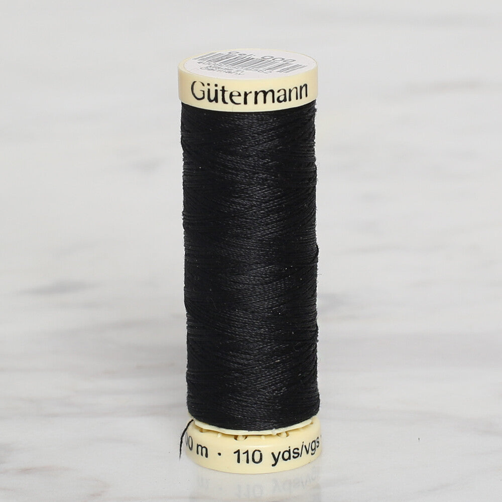 Gütermann Sewing Thread, 100m, Black - 000