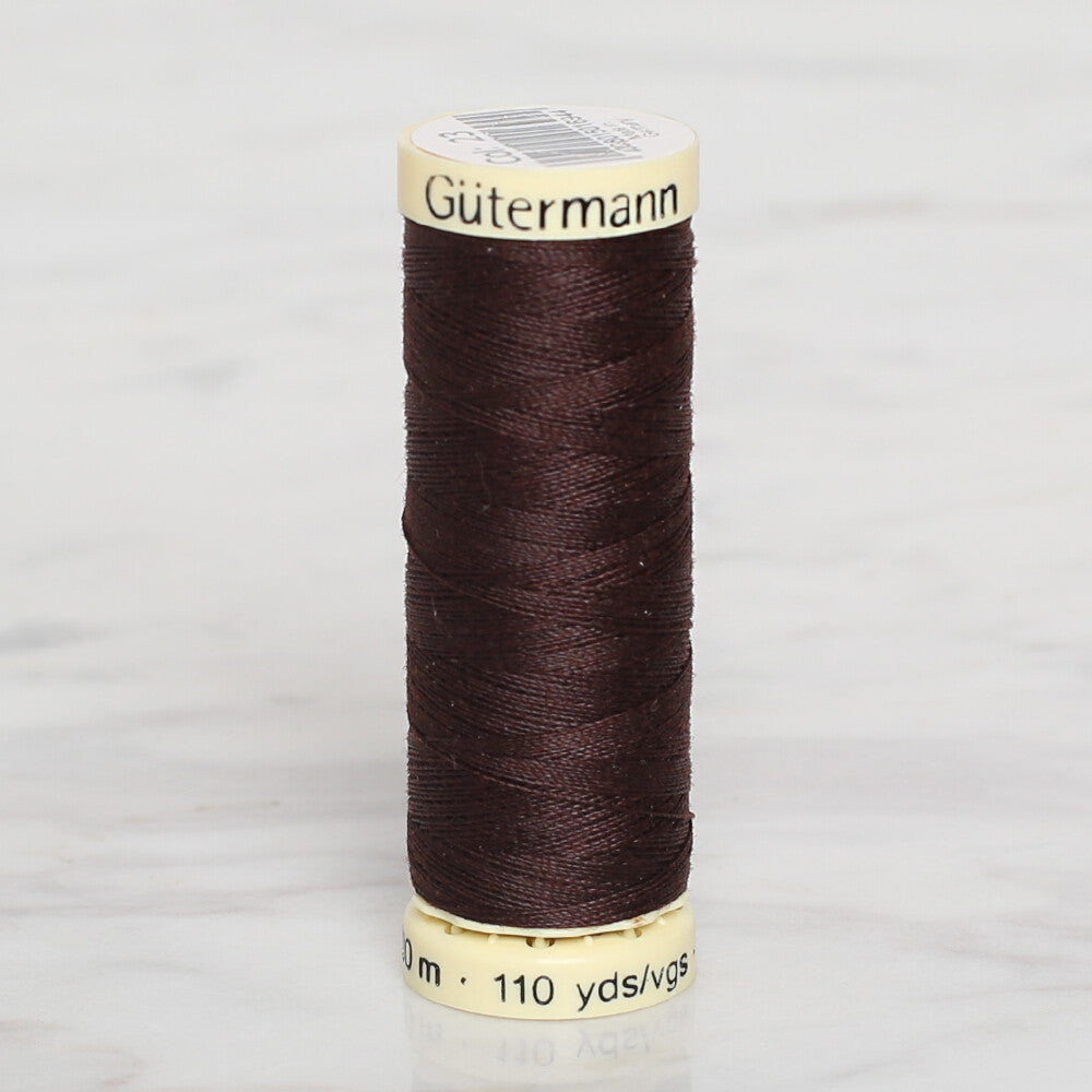 Gütermann Sewing Thread, 100m, Coffee - 23