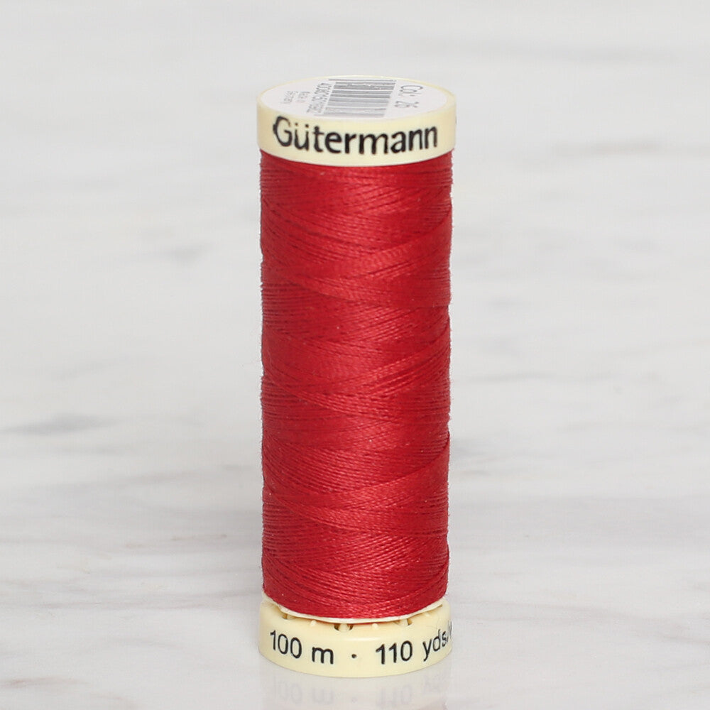 Gütermann Sewing Thread, 100m, Dark Red - 26