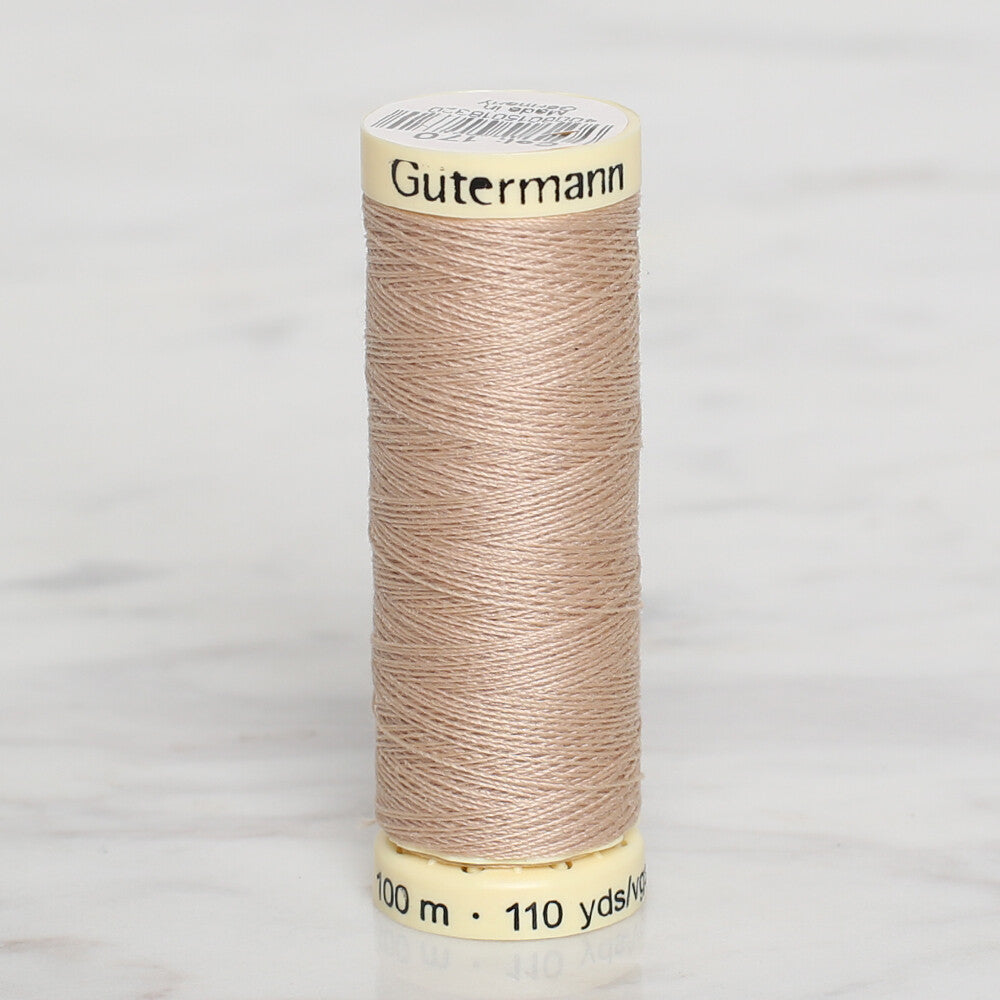 Gütermann Sewing Thread, 100m, Light Beige - 170