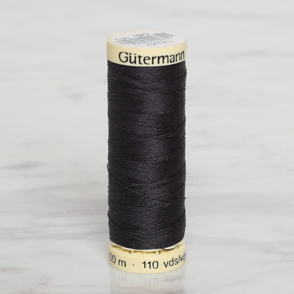 Gütermann Sewing Thread, 100m, Black - 190